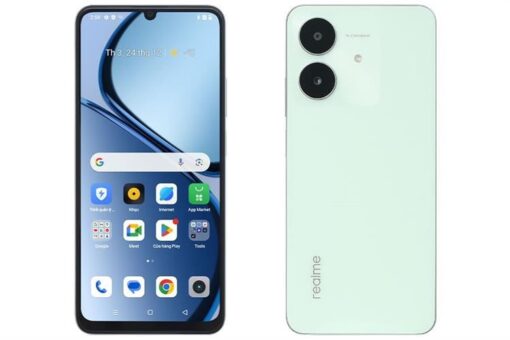 Điện thoại realme Note 60x 4GB/64GB Màu Xanh lá nhạt
